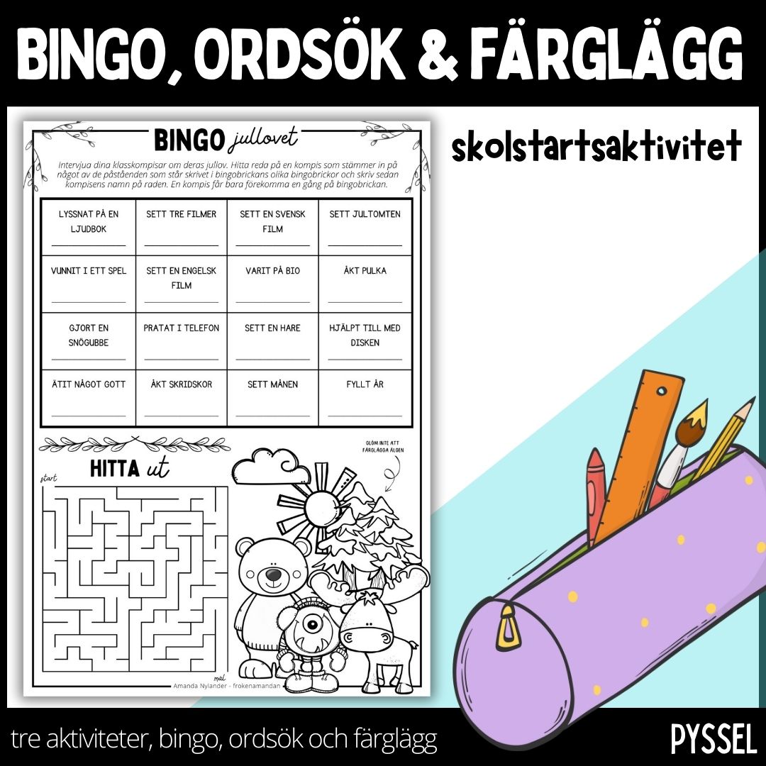 Jullovsbingo