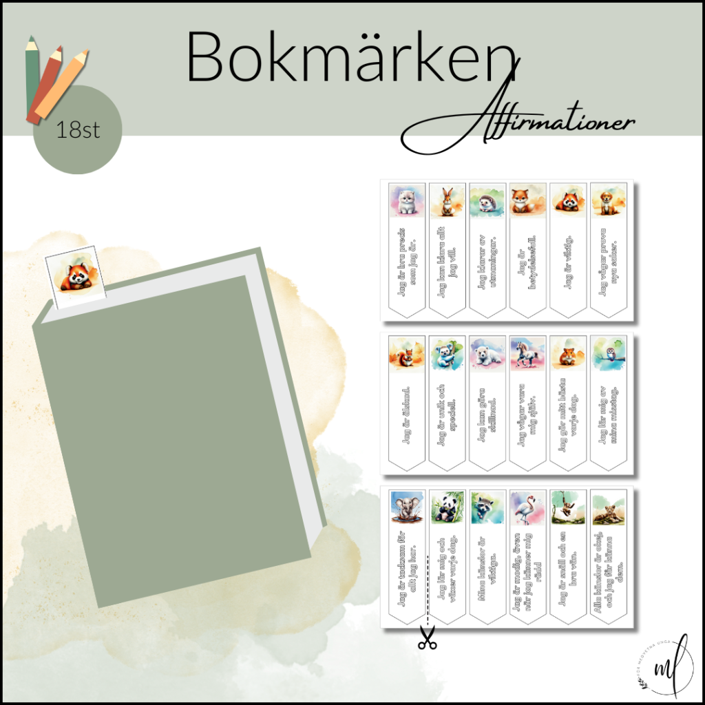 Bokmärken: Affirmationer