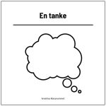 En tanke - bild 1