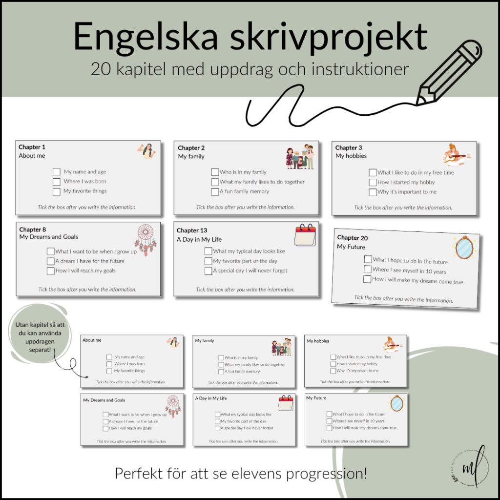 Engelska skrivprojekt