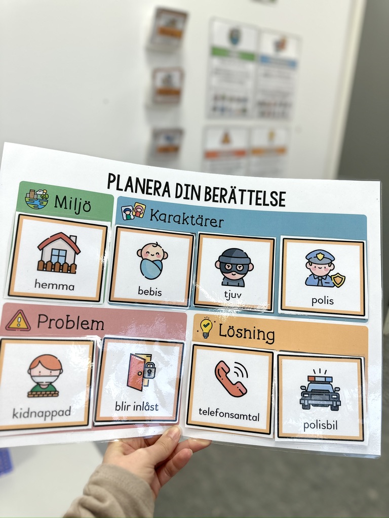 Kompletterande paket: Berättande text