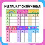 Multiplikationsövningar - bild 1