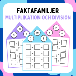 Faktafamiljer: Multiplikation & division - bild 1