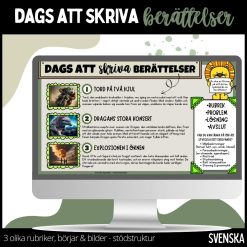 Dags att skriva berättelse - 1