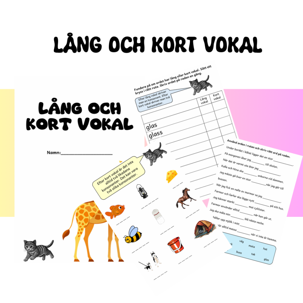 Lång och kort vokal