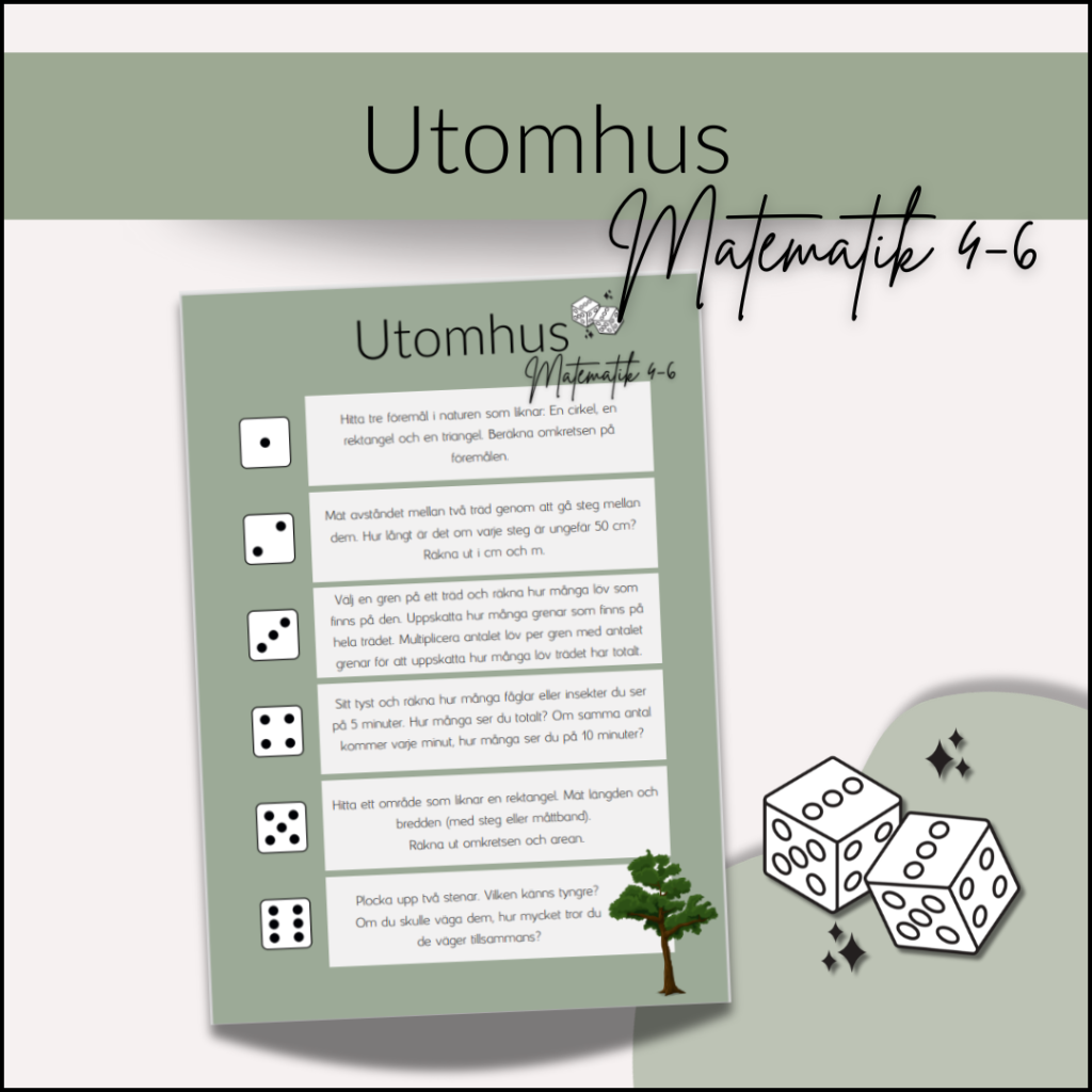 Utomhusmatematik 4-6