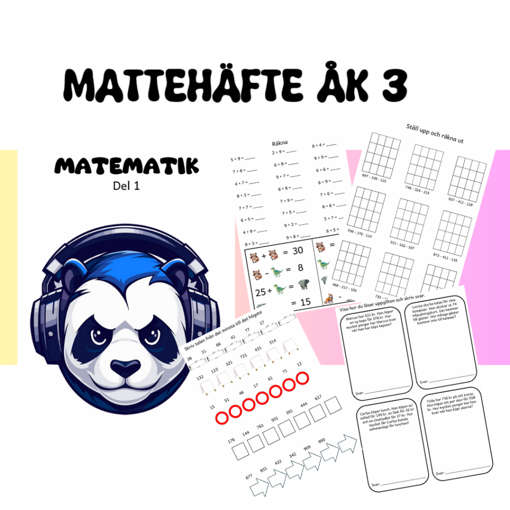 Mattehäfte åk 3