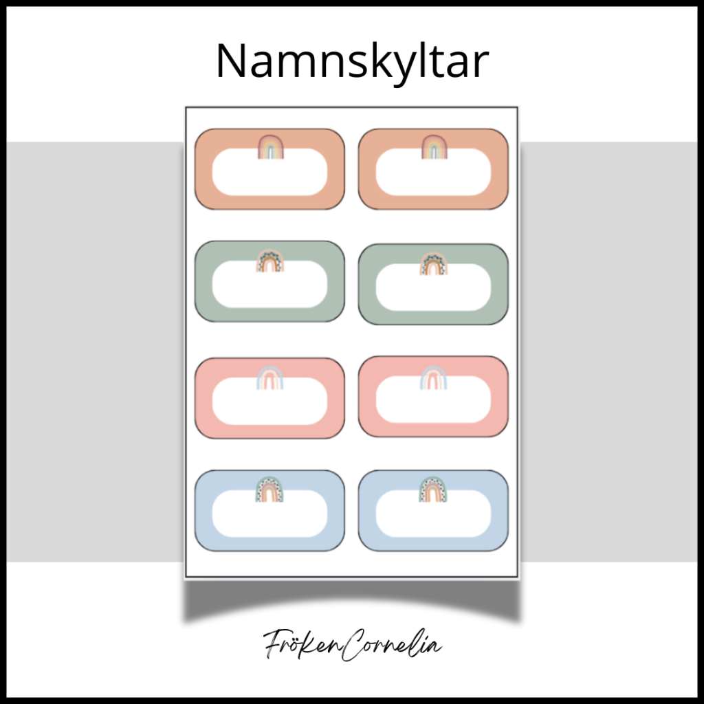 Namnskyltar