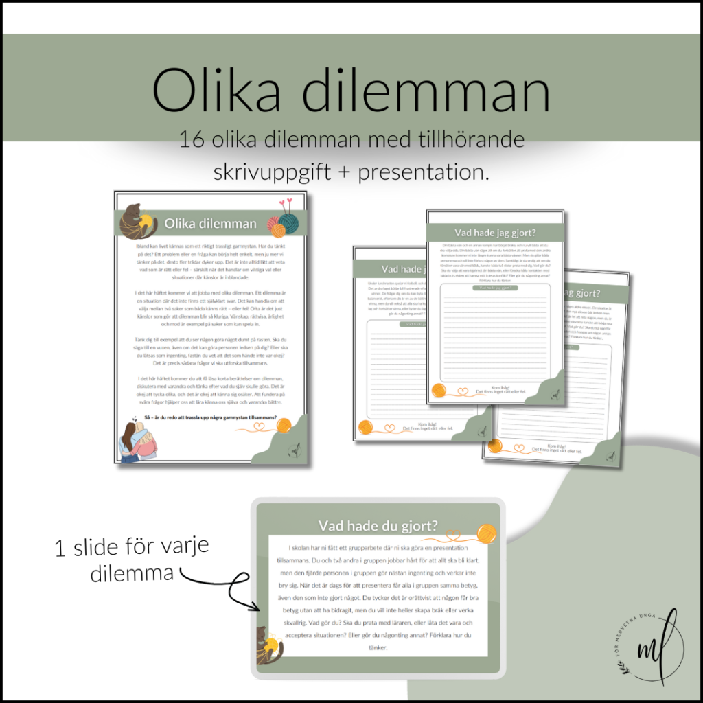 Arbetshäfte: Olika dilemman