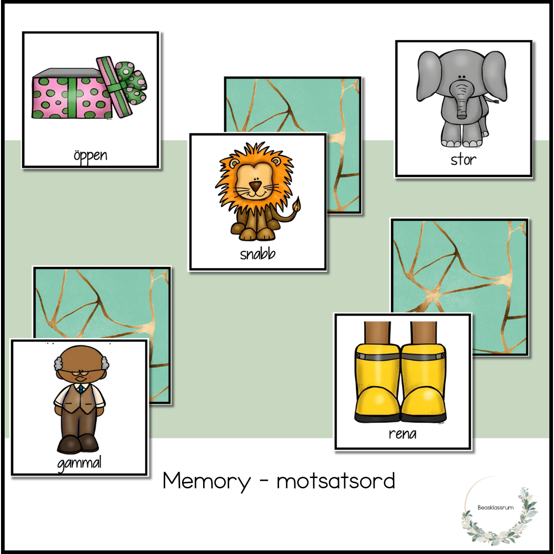 Memory - motsatsord