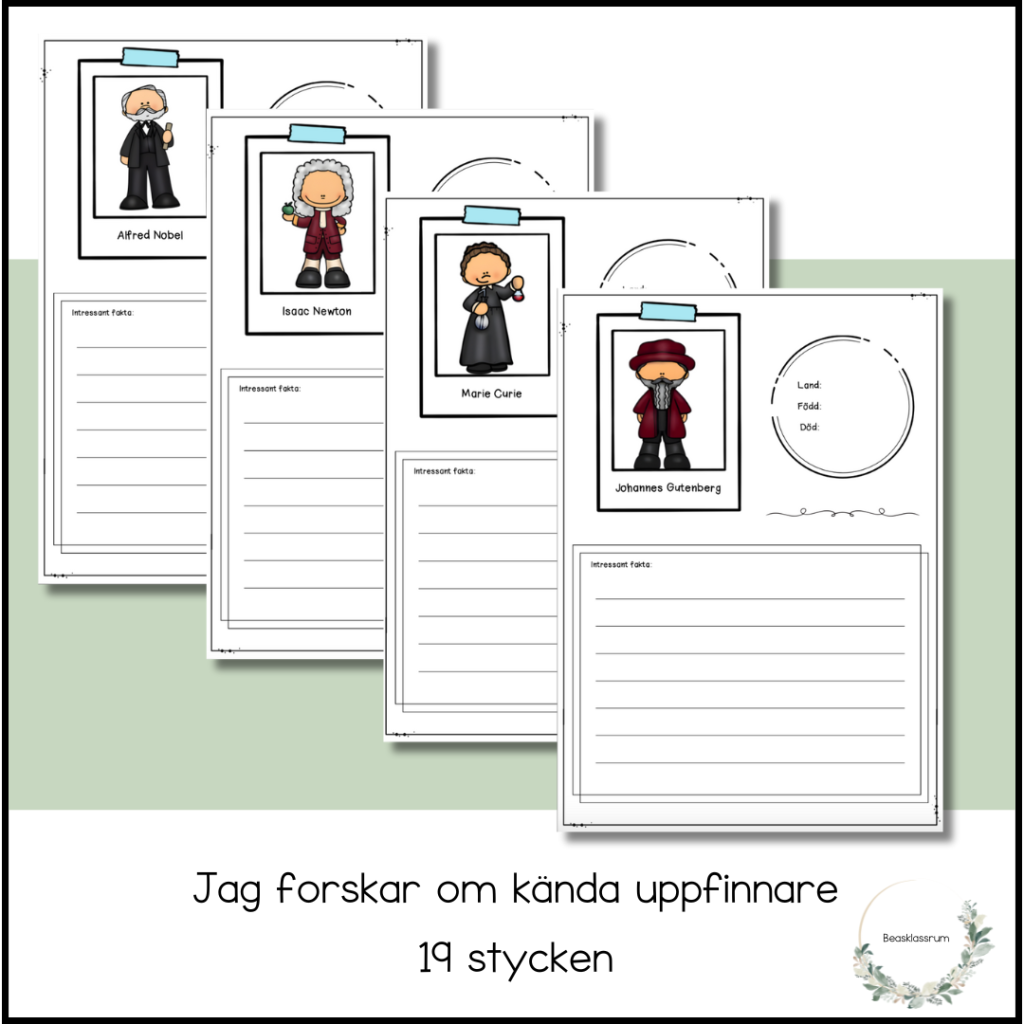 Jag forskar om uppfinnare