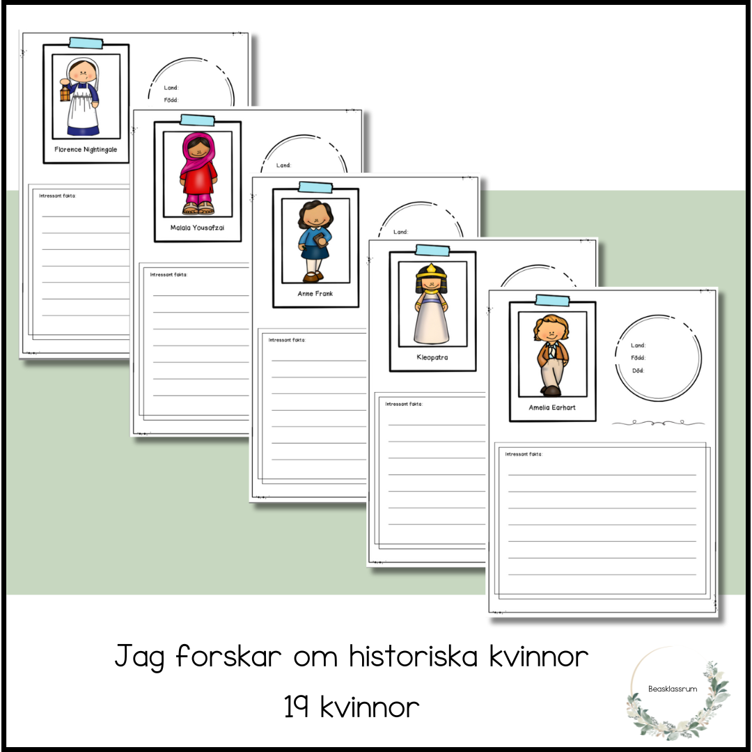 Jag forskar om historiska kvinnor