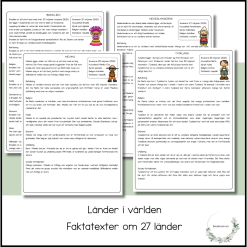 Fakta om 27 länder