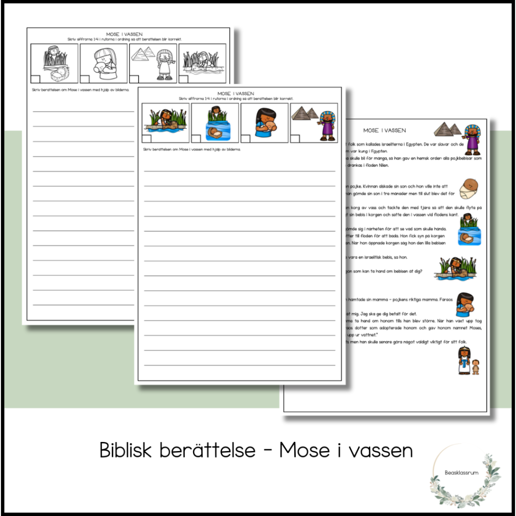 Biblisk berättelse – Moses i vassen