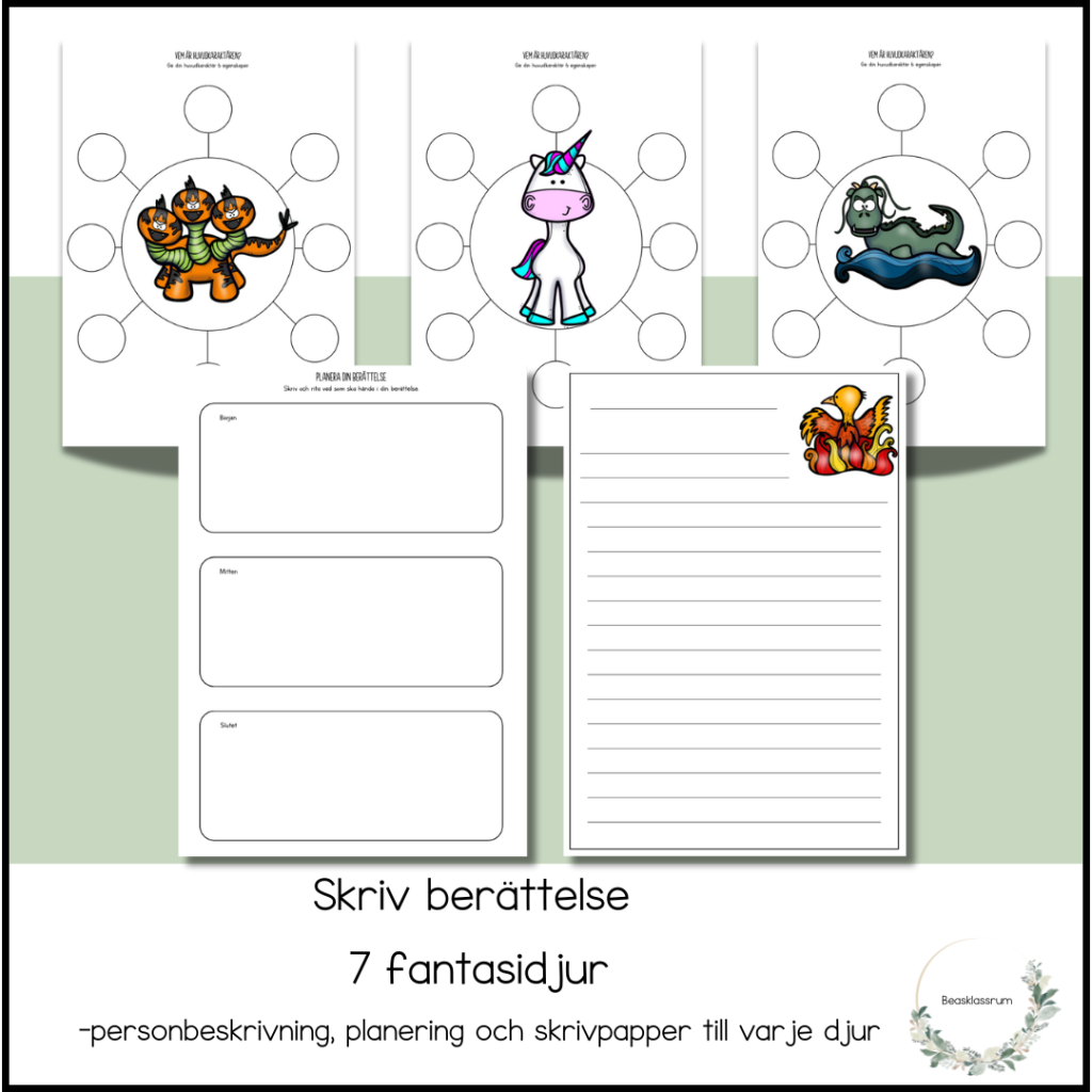Skriv om ett fantasidjur