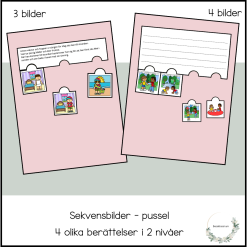 Sekvensbilder - bygg ett pussel