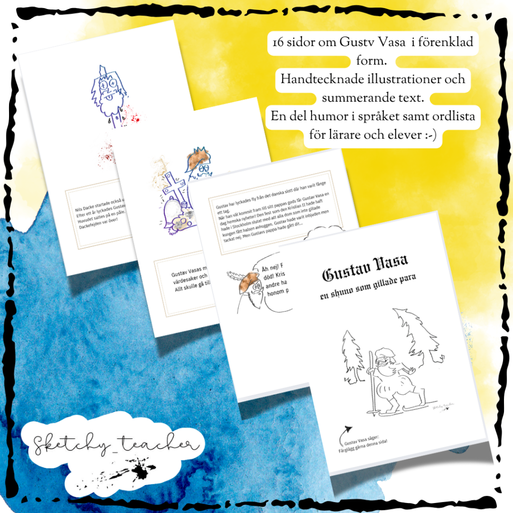 Gustav Vasa: fakta, bilder och humor.