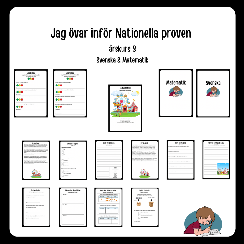 Jag övar inför Nationella proven årskurs 3 (version 1)