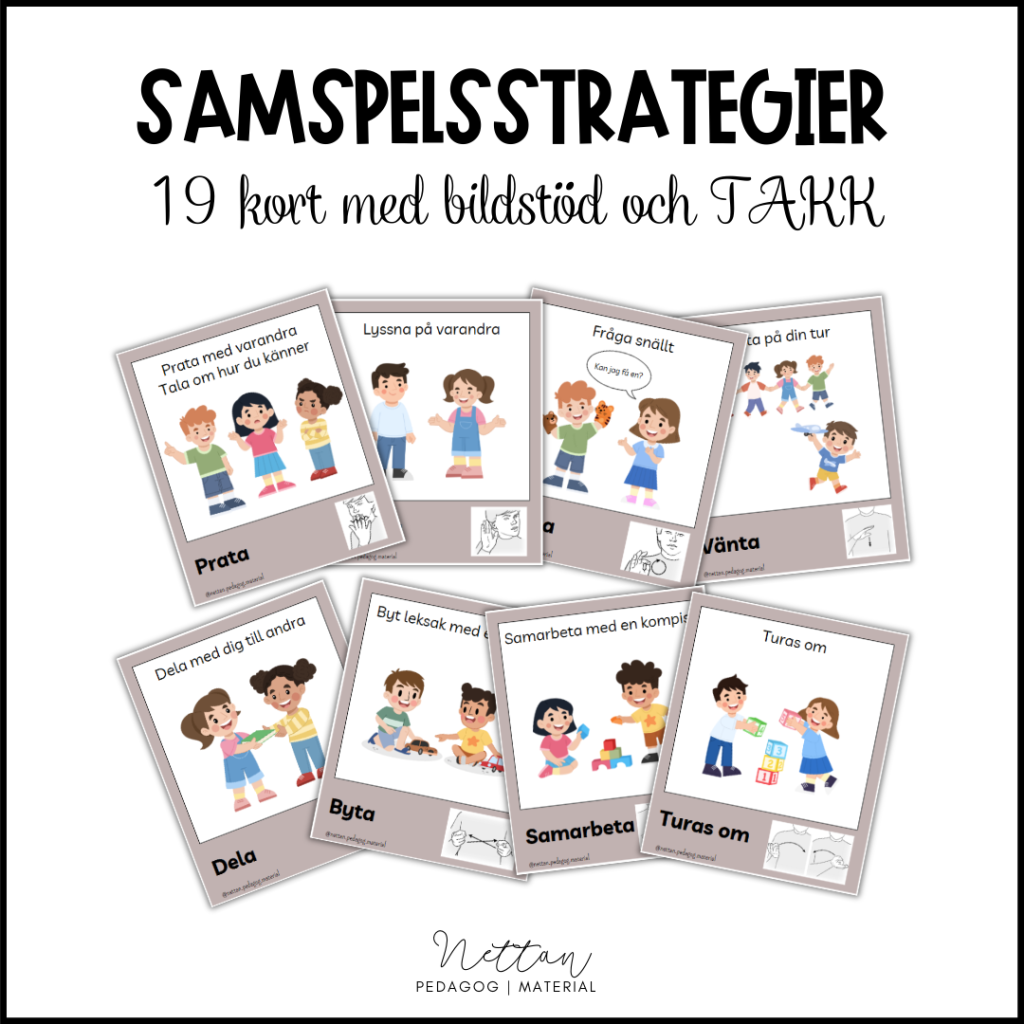 Samspelsstrategier med bildstöd och TAKK