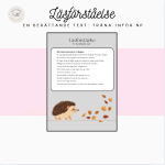 Äventyr i Skogen – Berättande Läsförståelse - bild 1