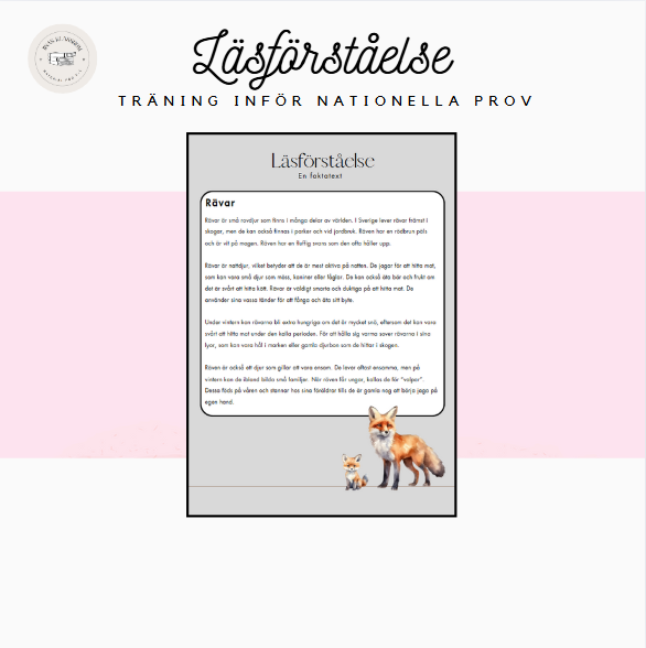 Räven: En faktaläsförståelse