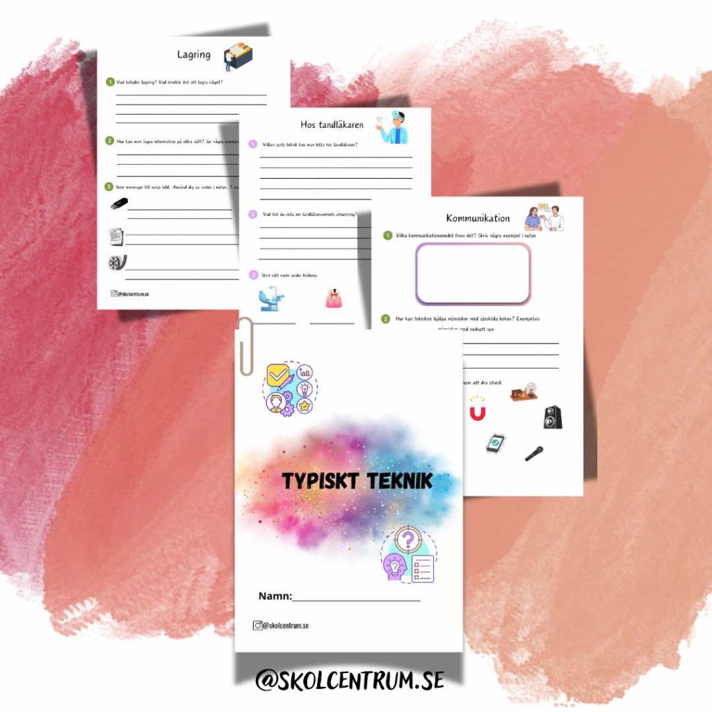 Typiskt teknik – arbetshäfte