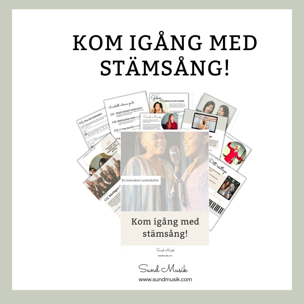 Kom igång med stämsång!