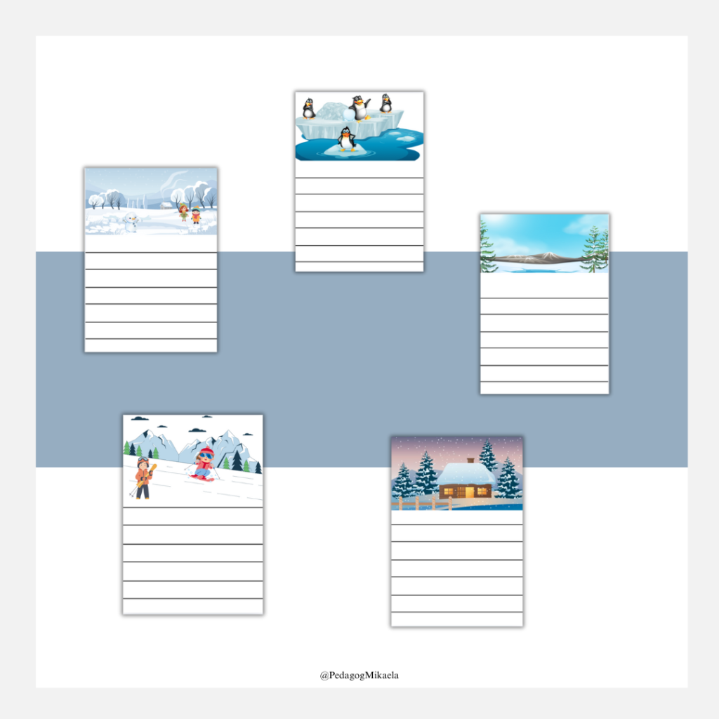 Skriv till bild/vinterbild