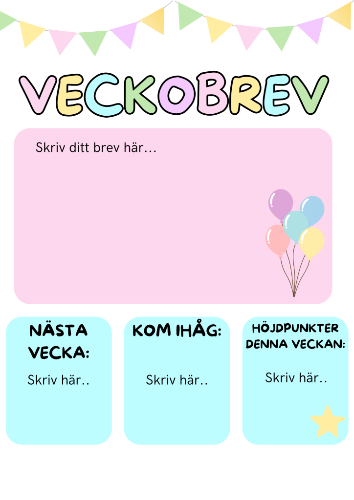 Veckobrev
