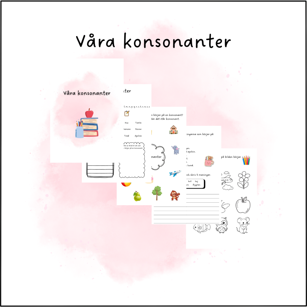 Våra konsonanter