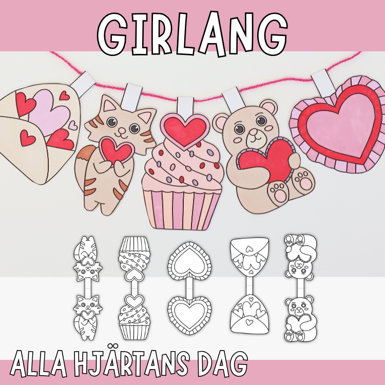 Girlang – alla hjärtans dag