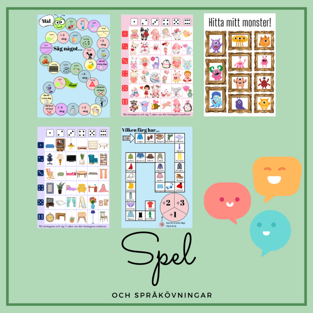 Spel och språkövningar