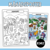 Januari- målarbild