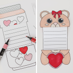 Skrivmallar – alla hjärtans dag - bild 2