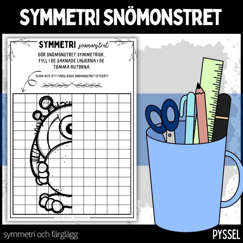Symmetri – snömonstret