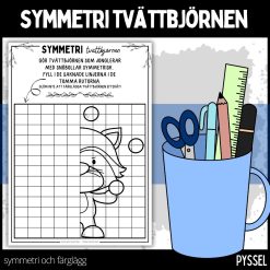 Symmetri - tvättbjörnen