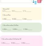 Arbetsblad Volym - bild 3