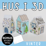 Vinterpyssel – hus i 3D - bild 1
