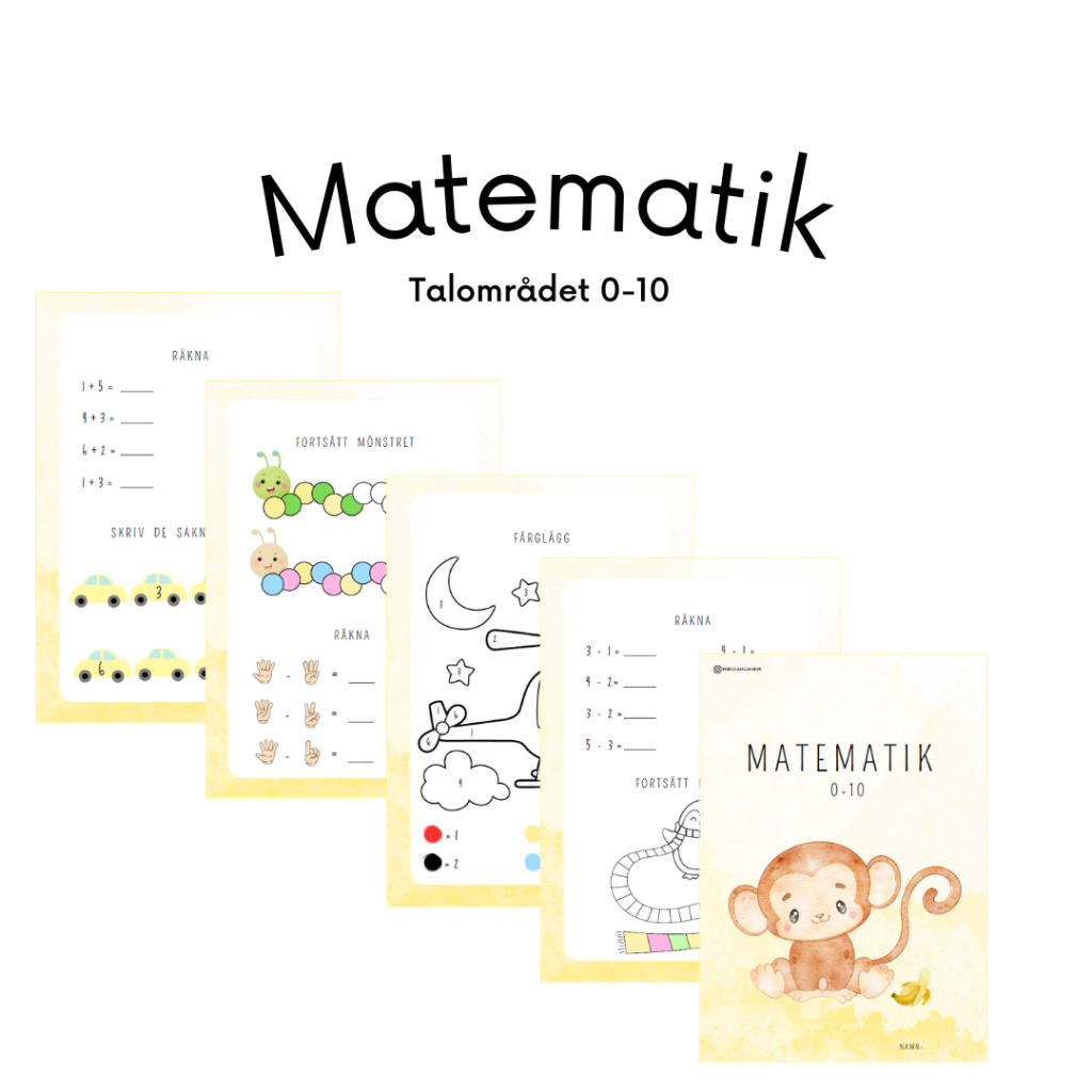 Matematik – Talområdet 0-10