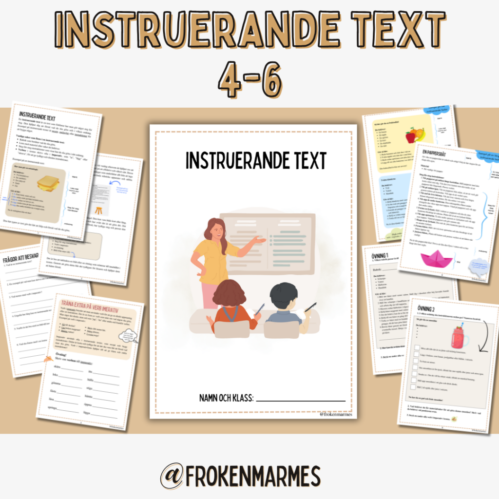 Instruerande text – Arbetshäfte 4-6)