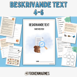 Beskrivande text – Arbetshäfte (4-6) - bild 1