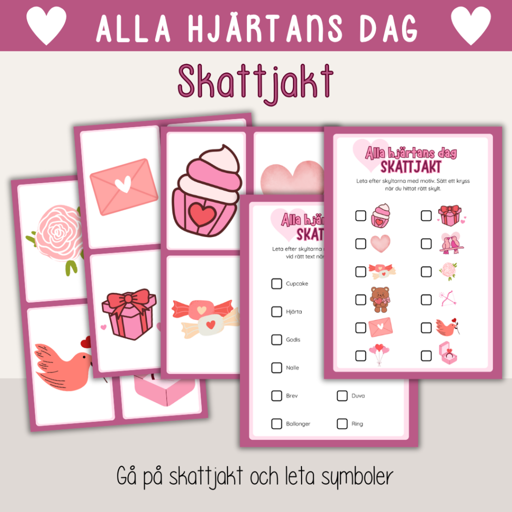 Alla hjärtans dag – Skattjakt