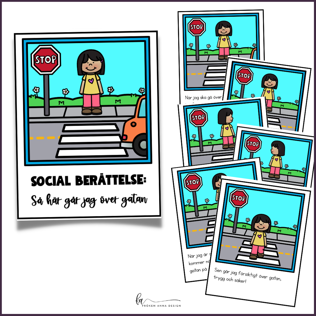 Social berättelse: Gå över gatan