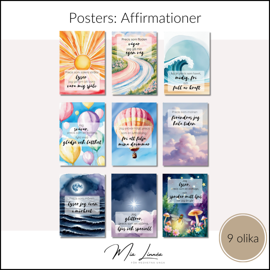 Posters: Affirmationer