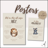 Posters: Viktiga påminnelser