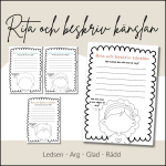 Rita och beskriv känslan - bild 1