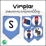 Samernas nationaldag – Vimplar - bild 1