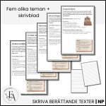 Träna inför NP / Nationella Prov i Svenska – Skriva berättande text (Åk 3) - bild 3