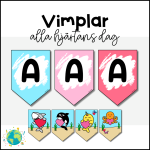 Alla hjärtans dag – Vimplar - bild 1
