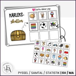 Kärleksskatten - en kreativ övning med statistik